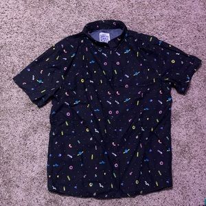 COPY - Outer space button up